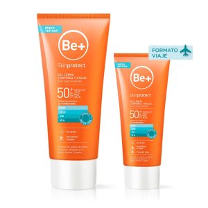 Be+ Gel crema corporal protección muy alta