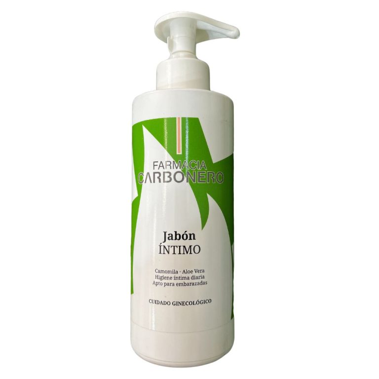 Jabón íntimo marca Carbonero